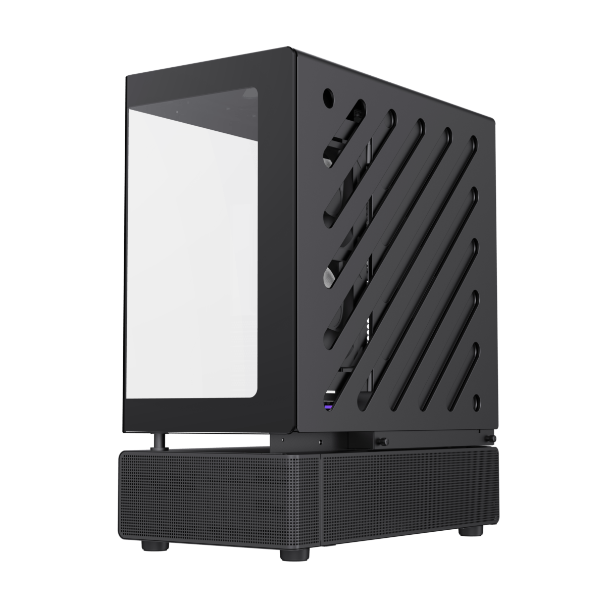 CASE ATX N80 BK NEGRO, Case sin Fuente, 1xUSB 3.0, USB TYPE C, CHASIS VIDRIO TEMPLADO LATERAL Y FRONTAL, Medidas: 439 x 240.50 x 530mm, 2x3.5HDD, 2x3.5SDD interno, Color: Negro.