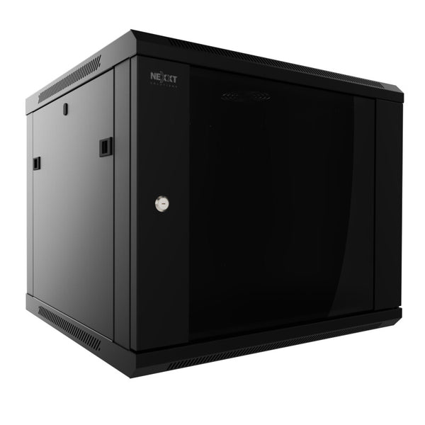 Gabinete De Pared De Servidor Nexxt Solutions Npc-P18U65B 18U 19"
