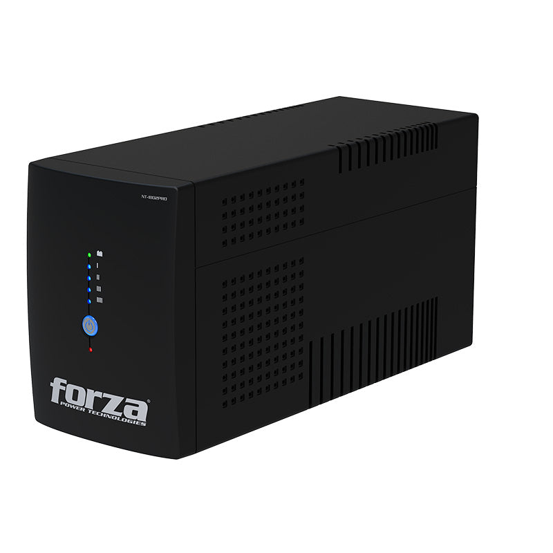 UPS Interactiva Forza NT-1802PRO  1800VA / 900W  10 Tomas NEMA  RJ45  Onda Senoidal Simulada  220V  USB  AVR  Protección Total