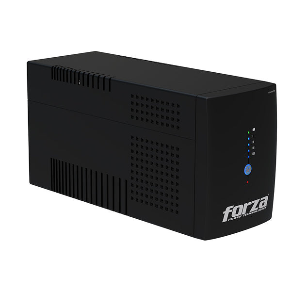 UPS Interactiva Forza NT-2402PRO  2400VA / 1200W  10 Tomas NEMA  RJ45  Onda Senoidal Simulada  220V  USB  AVR  Protección Total