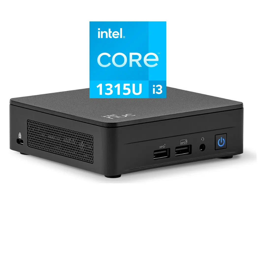 MINI PC BAREBONE ASUS INTEL NUC I3-1315U, I3 1315U, 3.30 GHZ. DDR4