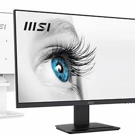 MONITOR MSI PRO MP273AW – 27″ IPS, FULL HD 1080P, 100 HZ, 1 MS, ÁNGULOS 178°, ALTAVOCES INTEGRADOS, PROTECCIÓN VISUAL ANTI–FLICKER Y LOW BLUE LIGHT