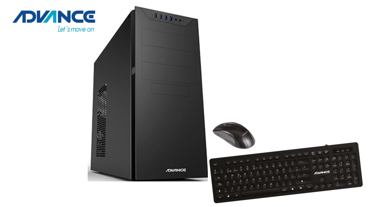 PC DE ESCRITORIO ADVANCE VISSION VO1570, INTEL CORE I7-13700, 2.10/5.20GHZ, 30MB CACHE, ALTA VELOCIDAD Y RENDIMIENTO