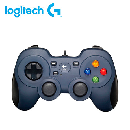 GAMEPAD LOGITECH F310, 4 MANDO DE DIRECCIÓN CONMUTADORES, CABLE DE 1,8 METROS, COLOR AZUL C/ NEGRO (940-000110)