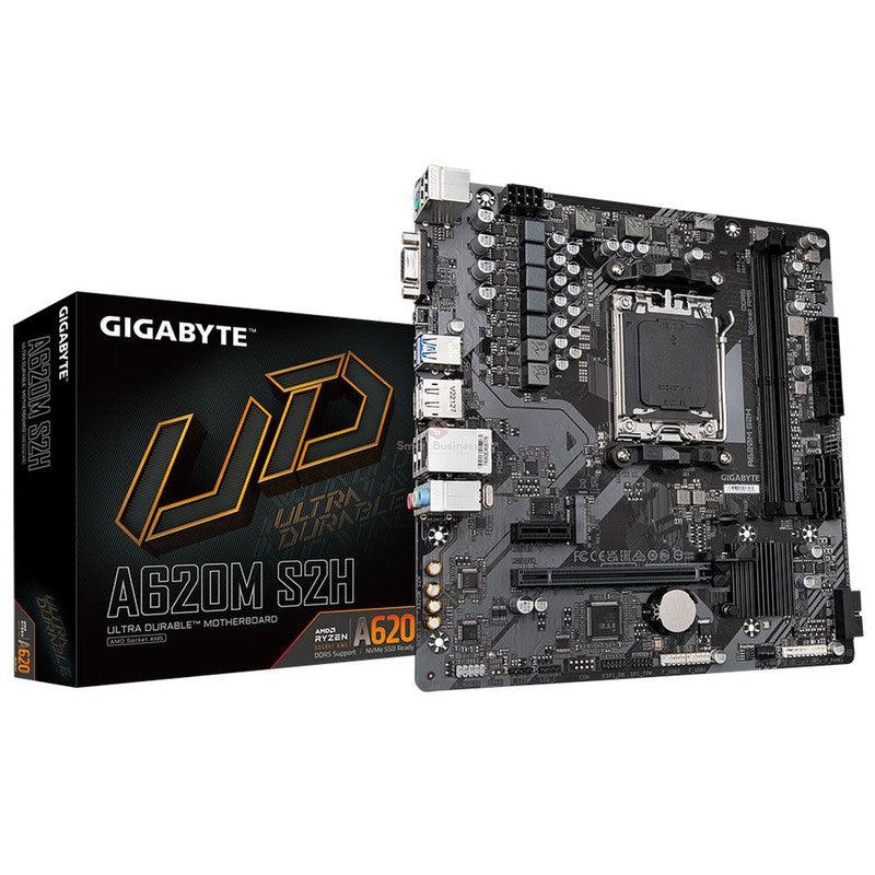 MOTHERBOARD GIGABYTE A620M S2H (REV. 1.0) CHIPSET AMD A620, SOCKET AM5, MICRO ATX - A620M S2H