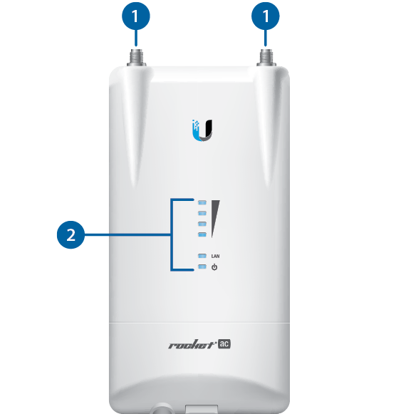 Access Point Ubiquiti Networks Rocket 5AC Lite, Outdoor, 5GHz, 802.11ac
