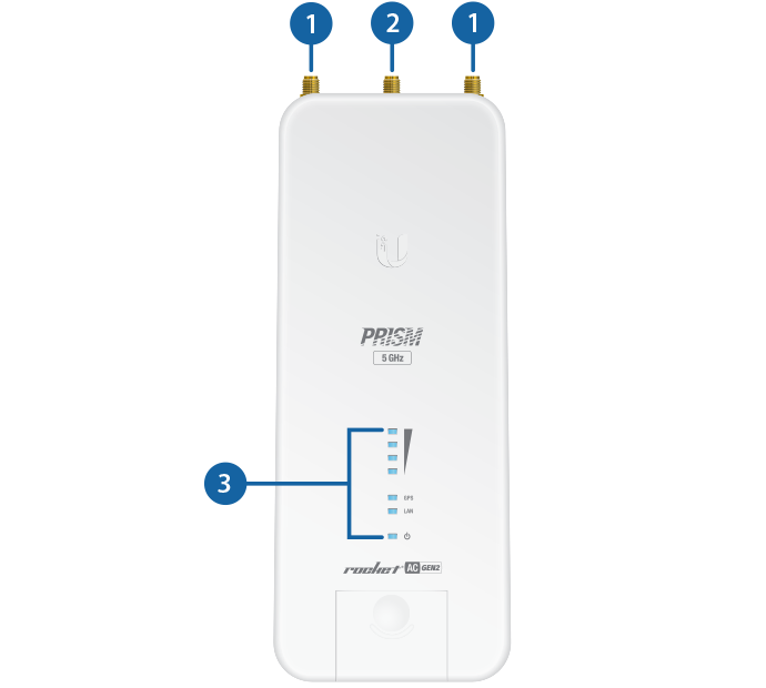 Access Point Ubiquiti Rocket Prism 5AC Gen2, 5GHz airMAX Radio