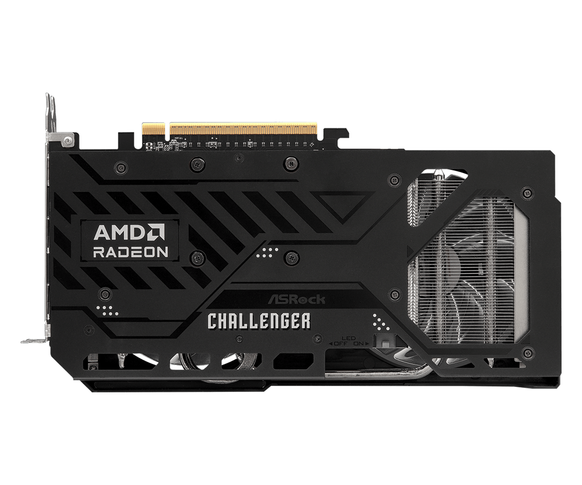 TARJETA DE VIDEO ASROCK VGA 8G AR RX9060XT CHALL GDDR6