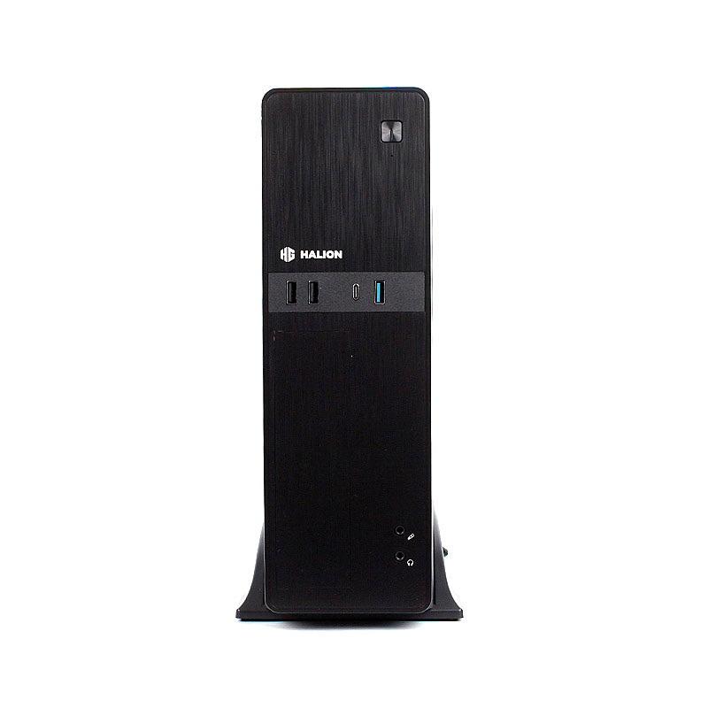 CASE SLIM SUPRA-PRO S615 FUENTE 350W, 1xUSB3.0,2xUSB 2.0, TYPE-C, Audio HD, 1X8CM COOLER Medidas: 393 x 90.5 x 305mm 2x3.5HDD, 2x2.5SDD interno
