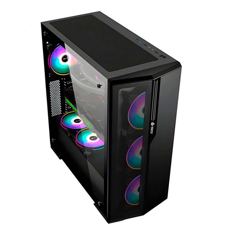 CASE TEROS GAMER  TE1175N, MID TOWER, NEGRO, USB 3.0, USB 2.0, AUDIO.