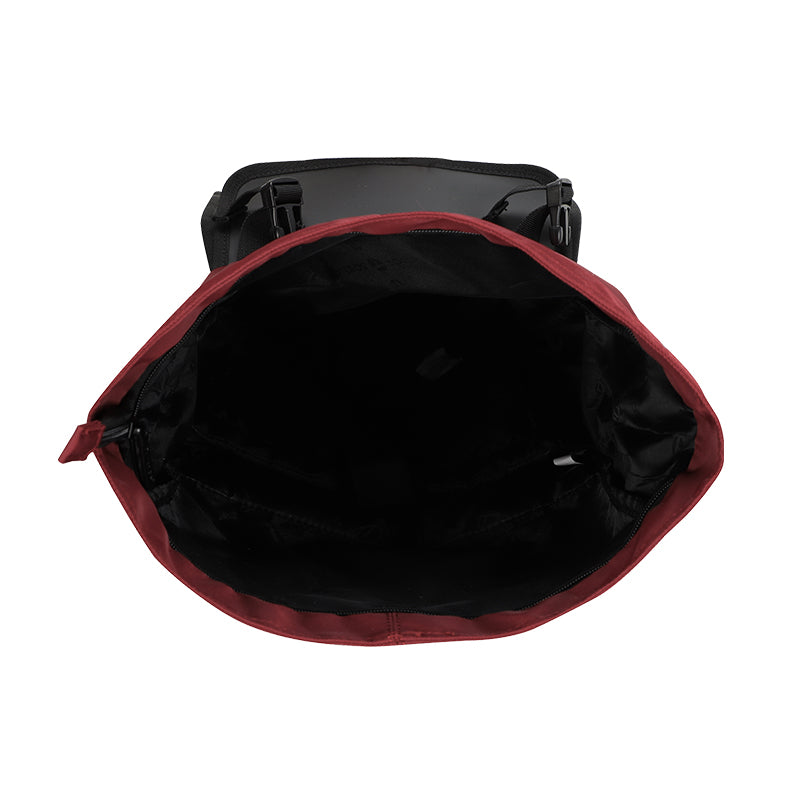 MOCHILA TEROS AMD TE-9042R PARA LAPTOPS DE HASTA 15.6", DISEÑO EJECUTIVO Y ERGONÓMICO, COLOR VINO Y NEGRO