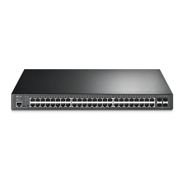 SWITCH ADMINISTRABLE TP-LINK TL SG3452P, 52 GBE - 48 POE+, 4SFP+, L2+, 384W