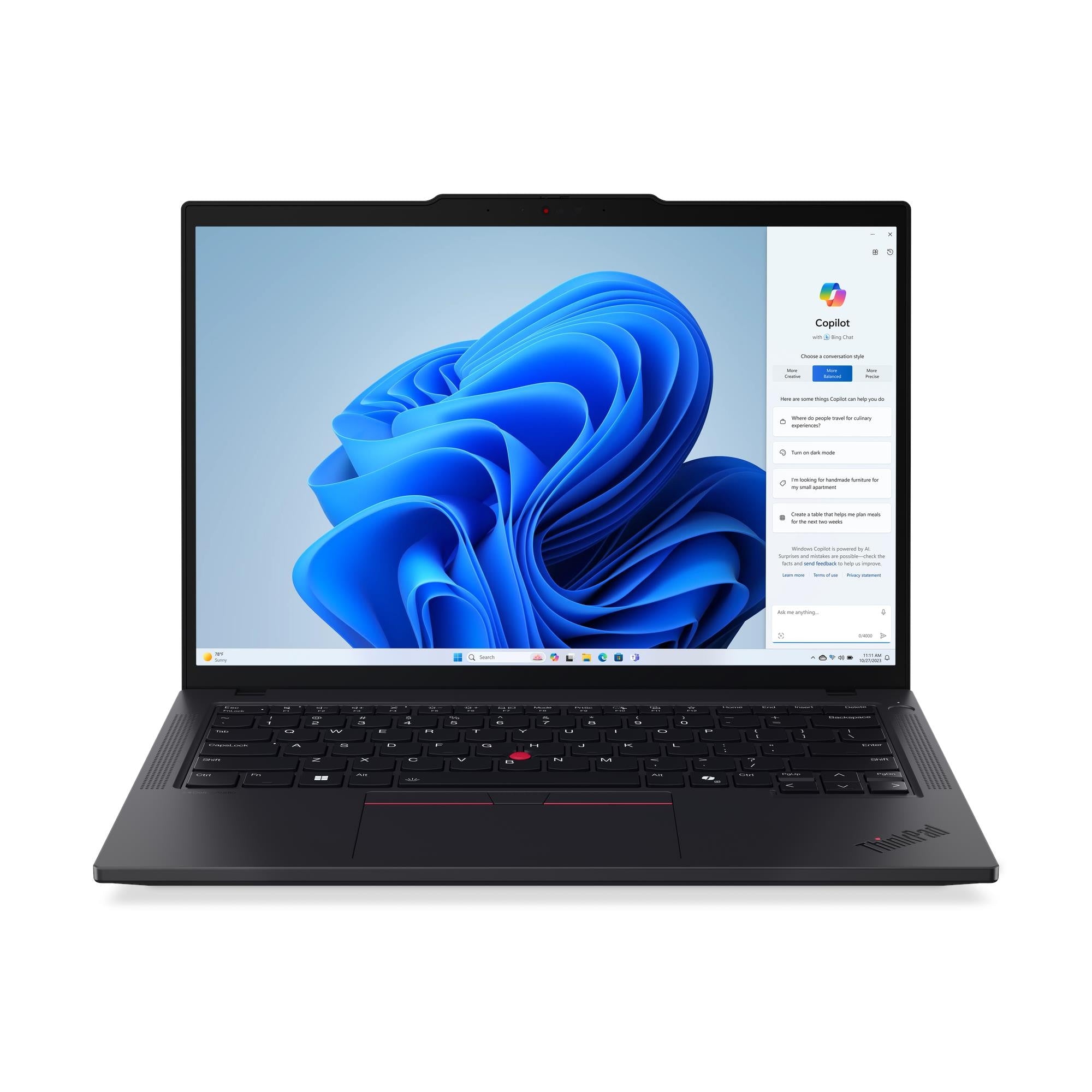 NOTEBOOK LENOVO THINKPAD ULT7-155U 16GB RAM, 1TB SSD, 14 PULGADAS, WINDOWS 11 PRO - POTENCIA Y RENDIMIENTO PARA PROFESIONALES