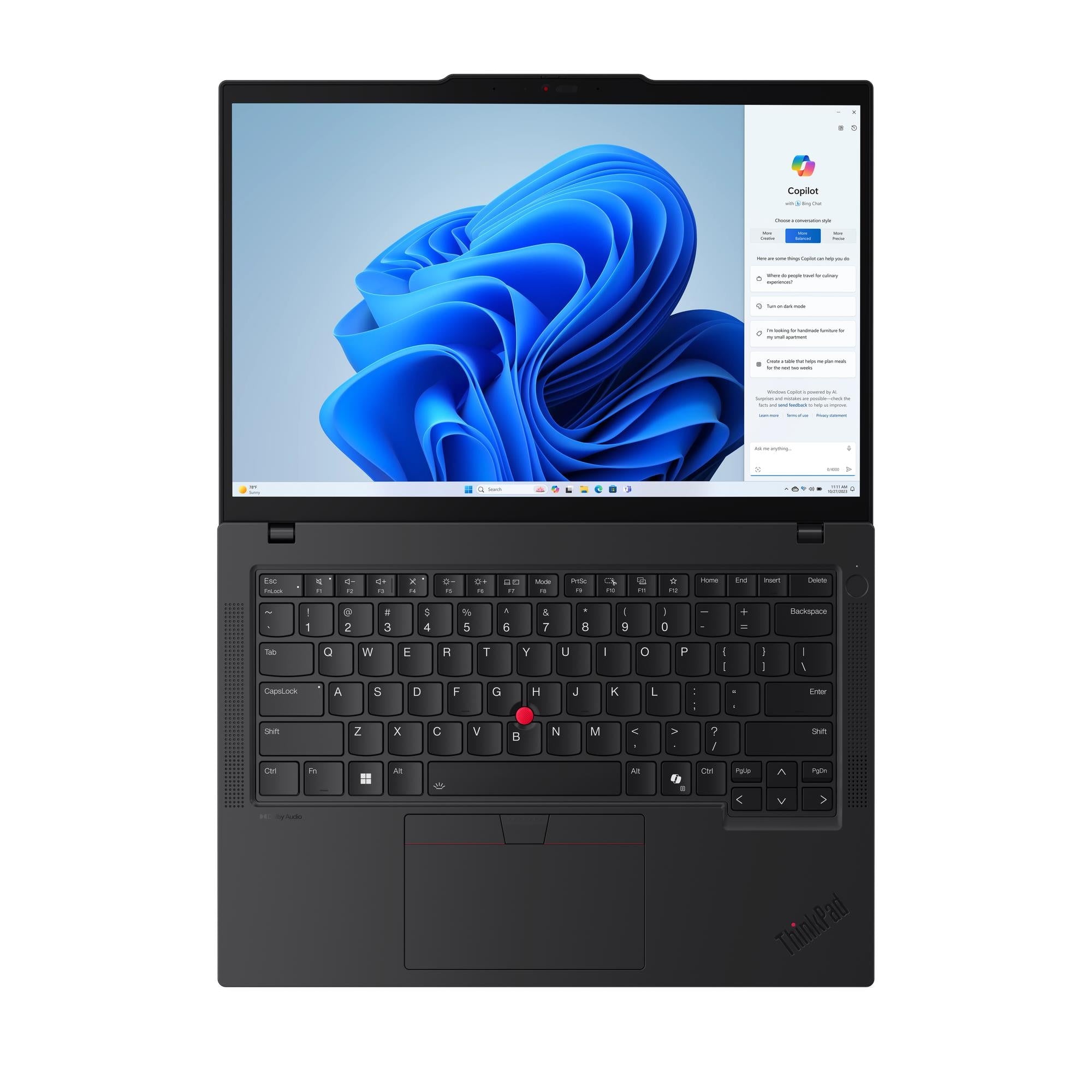 NOTEBOOK LENOVO THINKPAD ULT7-155U 16GB RAM, 1TB SSD, 14 PULGADAS, WINDOWS 11 PRO - POTENCIA Y RENDIMIENTO PARA PROFESIONALES
