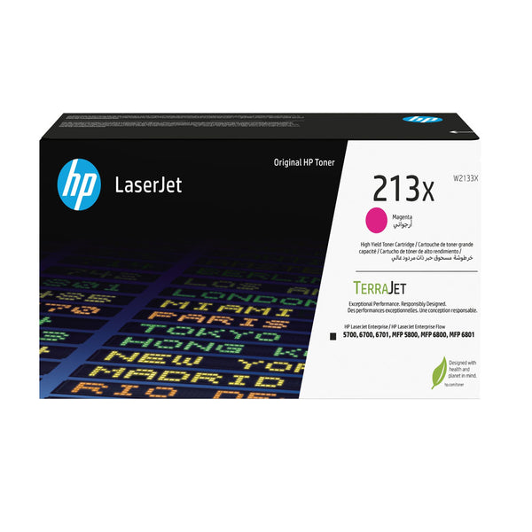 TONER HP W2133X (213X) LJ 5800 ENT. MAGENTA 6,000 PGS