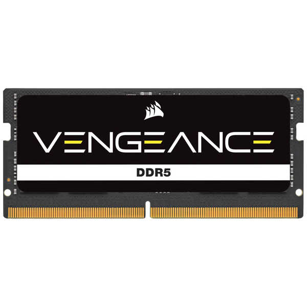 Memoria RAM Corsair Vengeance DDR5 SODIMM 16GB (1x16GB) - 5600MHz - Latencia C48 - 1.1V - Actualización de Alto Rendimiento para Laptops y Mini PCs - CMSX16GX5M1A5600C48
