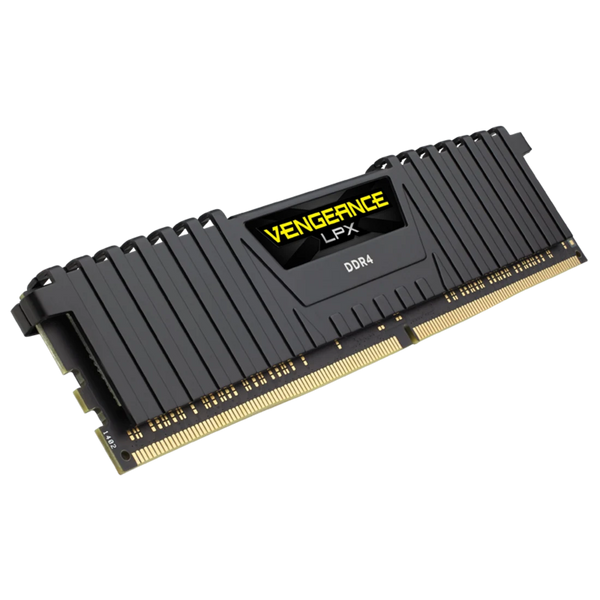 CORSAIR VENGEANCE LPX 8GB (1X8GB) MEMORIA RAM DDR4 3200MHZ C16, BAJO PERFIL, COLOR NEGRO – ALTO RENDIMIENTO PARA PC GAMER Y WORKSTATION