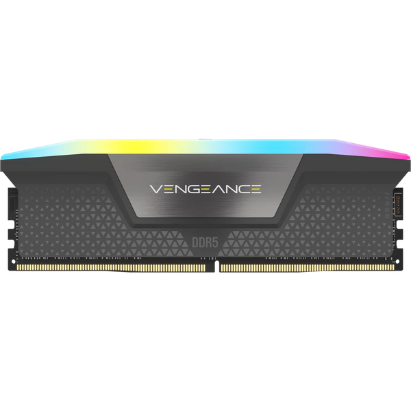 CORSAIR VENGEANCE RGB 32 GB (1X32) DDR5-5600 CL40 RAM, AMD EXPO & INTEL XMP, RGB ALUM-HEATSPREADER PARA PC GAMER / ESTACIONES DE TRABAJO