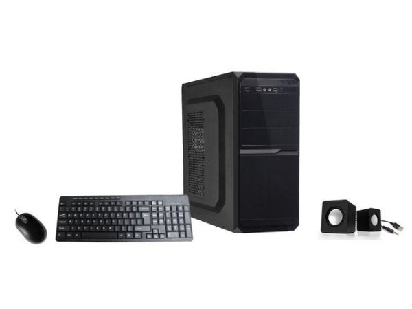 TORRE XTECH TOWER ATX NEGRA 500W CON TECLADO RATÓN Y PARLANTES MODELO CS706XTK02