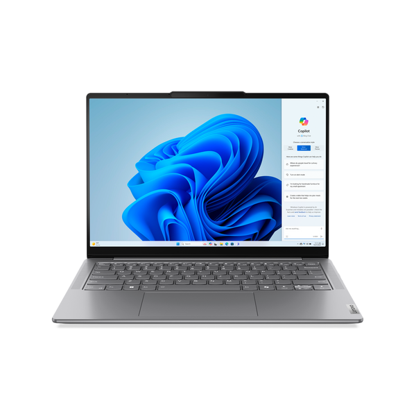 Lenovo Yoga Slim 7 14IMH9 14″ WUXGA, Intel Core Ultra 5 125H, 16GB RAM, 512GB SSD, Intel Arc Graphics, Wi-Fi 6E, teclado español, color Luna Gray, Eyesafe