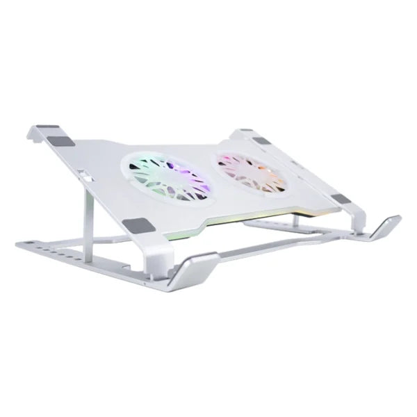 "COOLER PARA LAPTOP 15-17'' CON VENTILADORES DUAL, DISEÑO COMPACTO Y SILENCIOSO – ENFRIAMIENTO EFICIENTE PARA JUEGOS Y TRABAJO"