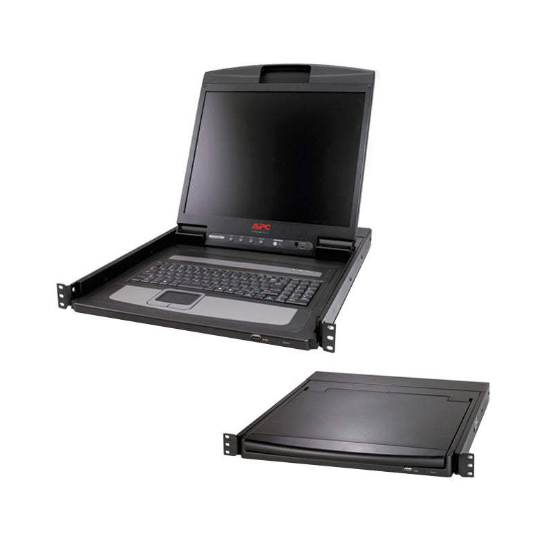 APC Consola para Rack 1U, con Pantalla LCD 19'', USB+PS/2