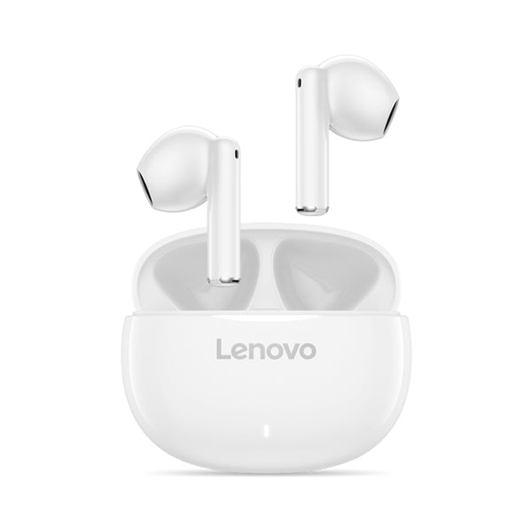 LENOVO E310 TRUE WIRELESS EARBUDS (GXD1Q65145) – BLUETOOTH 5.3, ENC, CONTROL TÁCTIL, HASTA 5 H MÚSICA, CARGA USB‑C, ESTUCHE
