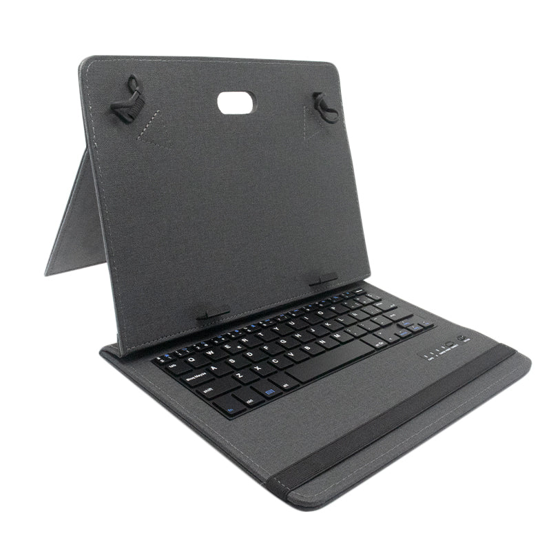 ACCESORIOS TABLETS ADVANCE ESTUCHE  CON TECLADO BLUETOOTH, GRIS