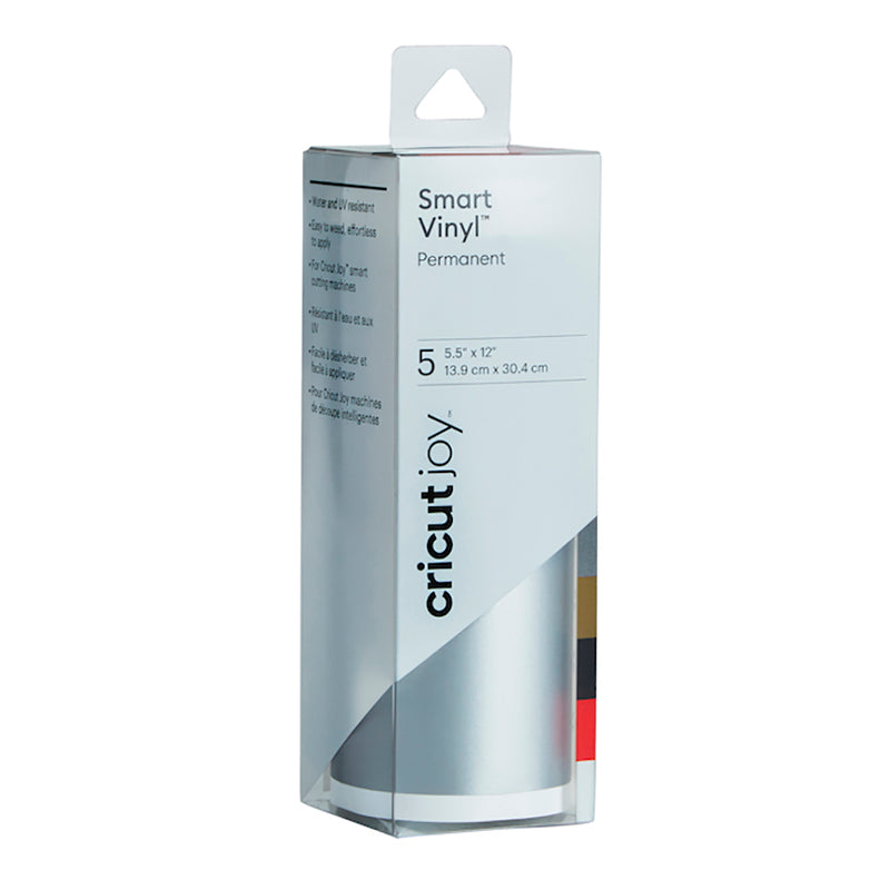 CRICUT | VINILO PERMANENTE SMART | MUESTRARIO ELEGANCIA | 13.9CM X 30.4CM