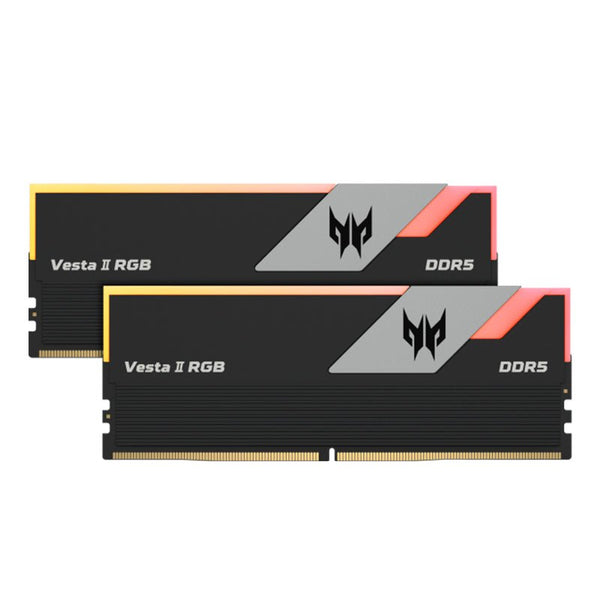 MEMORIA U-DIMM PREDATOR VESTA II RGB, 32GB (2X16GB) DDR5-7200MHZ, PC5-57600, CL34, 1.4V. - SMART BUSINESS