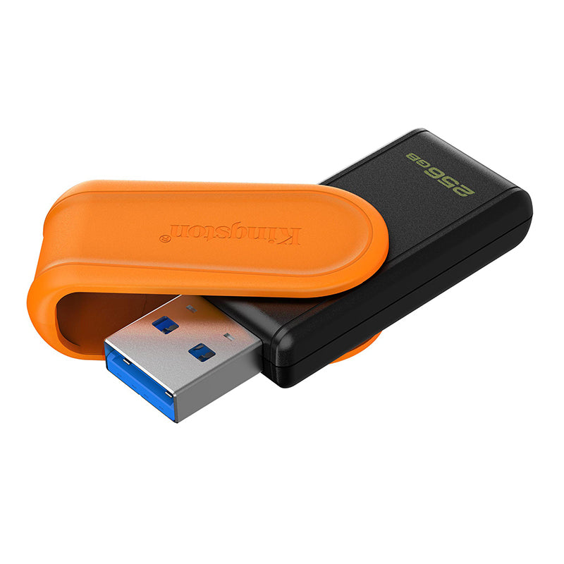 MEMORIA FLASH USB DTXS 256GB INTERFAZ USB 3.2 GEN 1 COLOR NARANJA VELOCIDAD RÁPIDA