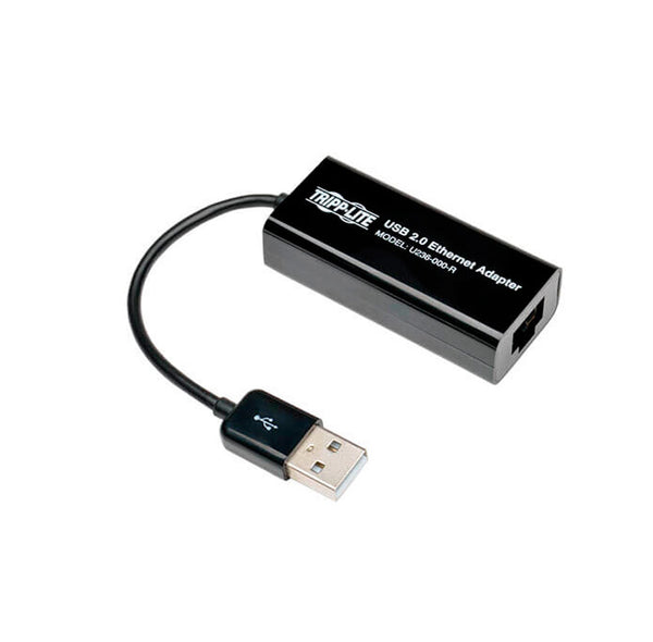 Adaptador de red Tripp-Lite U236-000-R, USB 2.0 a RJ-45 Ethernet 10/100 - SMART BUSINESS