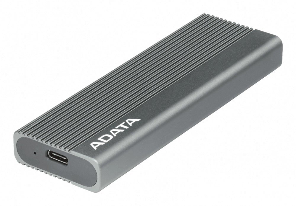 ADATA EC680 - CCGY: CARCASA EXTERNA M.2 NVME USB - C 3.2 GEN2 (10 GBPS), ALUMINIO GRIS, MÓDULOS 2230 - 2280, INSTALACIÓN SIN TORNILLOS, HASTA 1.050 MB/S LECTURA / 1.000 MB/S ESCRITURA EC680-CCGY - SMART BUSINESS