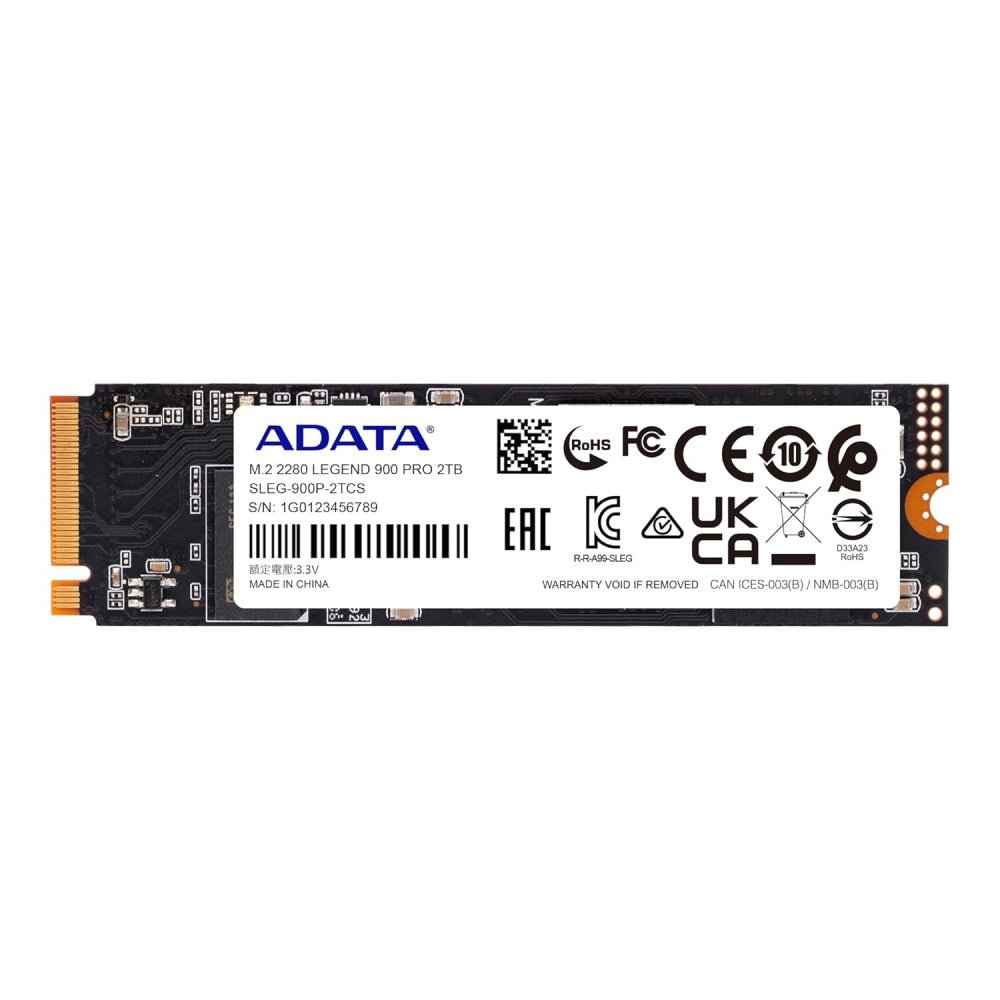 SSD 2TB PCIE 4.0 NVME, LECTURA 7400MB/S Y ESCRITURA 6500MB/S, ALTO RENDIMIENTO PARA GAMING, EDICIÓN Y SERVIDORES EXIGENTES – SLEG - 900P - 2TCS de Adata | first_variant_option_1 — Envío inmediato