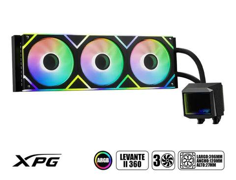 Adata Technology Liquid Cooler Xpg Levante Ii 360 Negro de Adata Technology | first_variant_option_1 — Envío inmediato