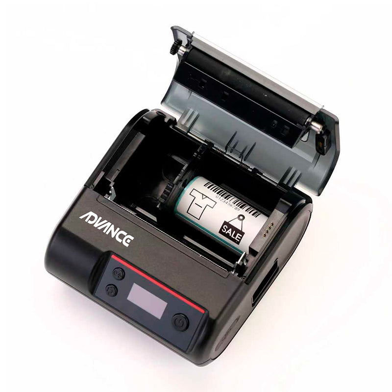 Advance ADV-9026 impresora térmica portátil 80 mm vista lateral