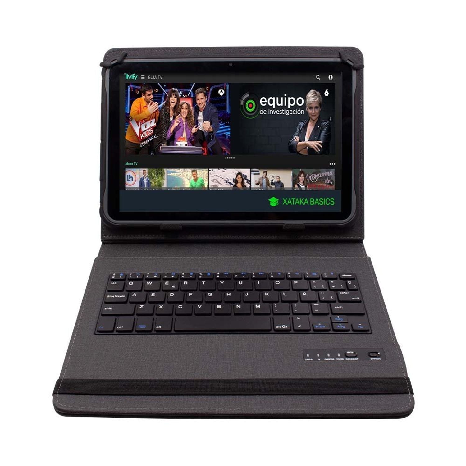 Estuche Advance para tablet SP5737 con teclado micro usb, coral de Advance | first_variant_option_1 — Envío inmediato