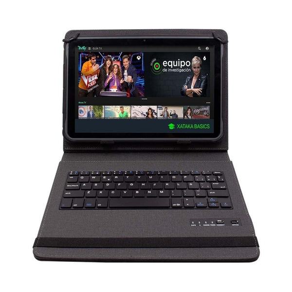 Estuche Advance para tablet SP5737 con teclado micro usb, coral de Advance | first_variant_option_1 — Envío inmediato