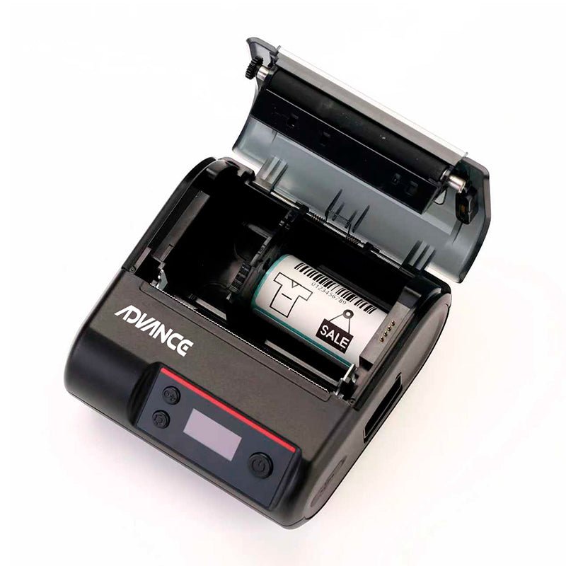 Advance ADV-9026 impresora térmica portátil 80 mm vista lateral