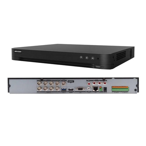 DVR Hikvision iDS-7208HTHI-M2/S(C) de 8 canales con AcuSense