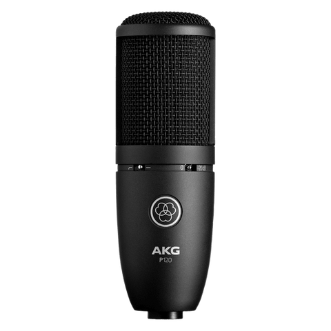 Micrófono condensador AKG P120 vista frontal