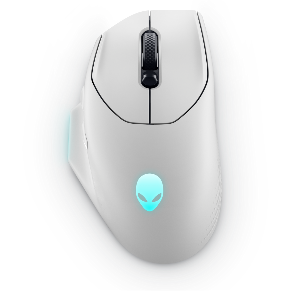 Mouse gamer Alienware AW620M en color blanco Lunar Light