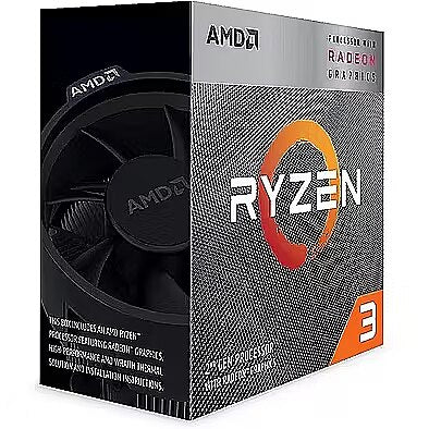 Procesador AMD Ryzen 3 3200G con gráficos Radeon Vega 8, caja YD3200C5FHBOX