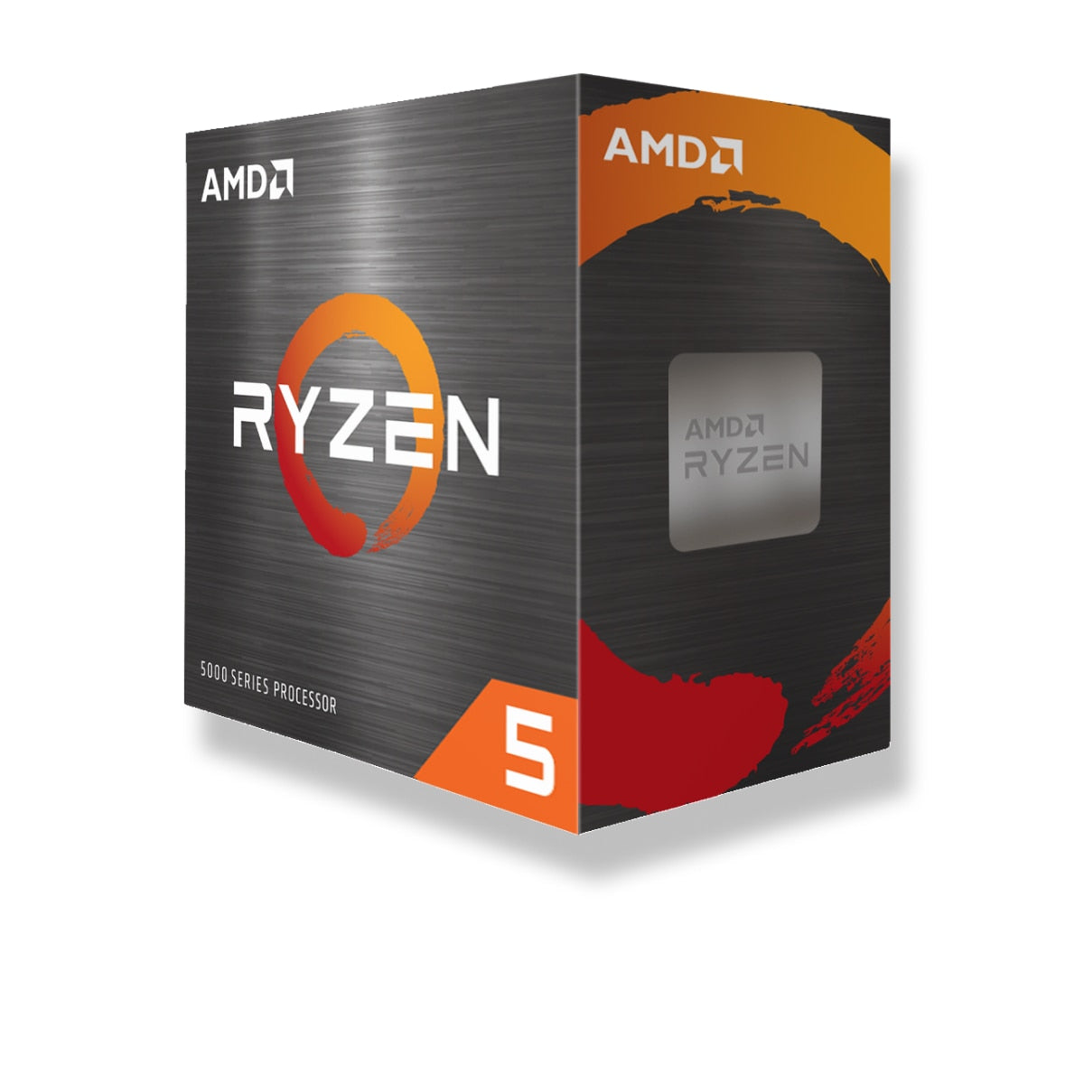 Procesador AMD Ryzen 5 5600X 100-100000065BOX, vista oficial
