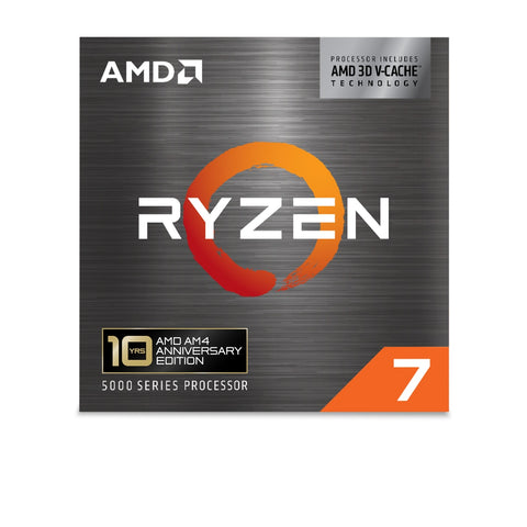 Procesador AMD Ryzen 7 5800X3D 100-100000651POF vista frontal