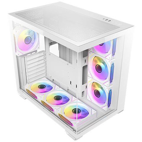 Gabinete Antec CX Mirror ARGB blanco 0-761345-10269-8 vista principal