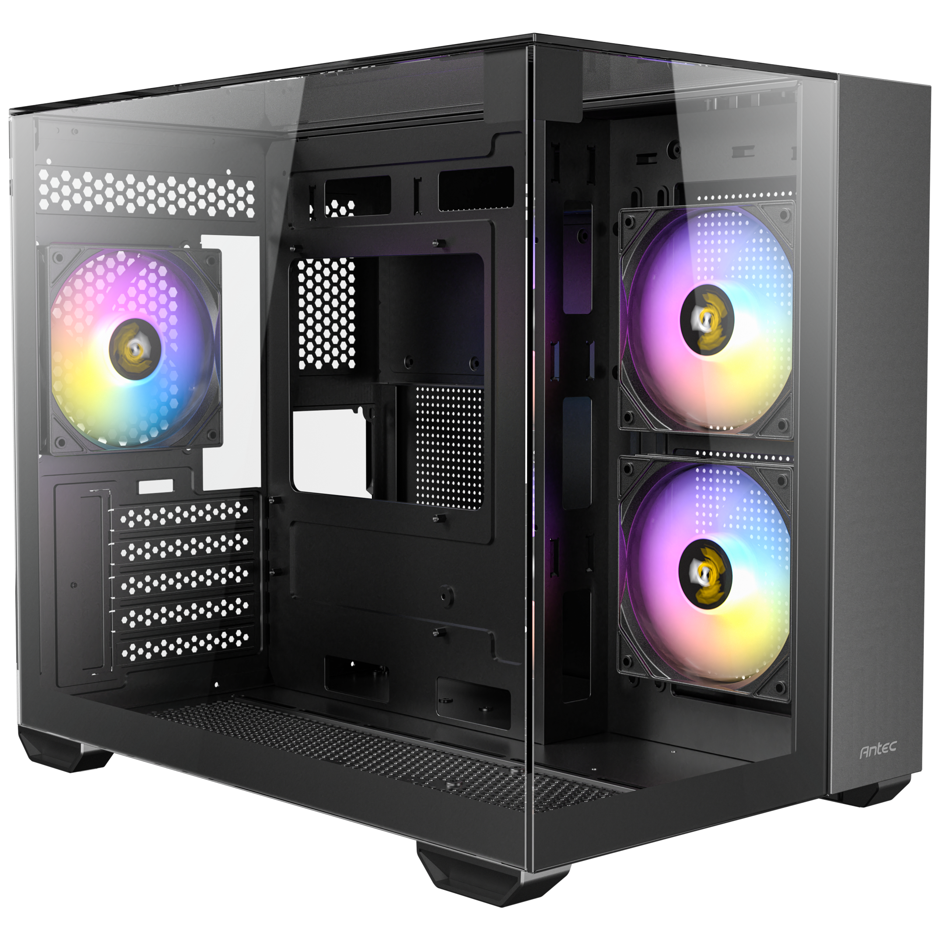 Gabinete Antec CX600M Trio ARGB negro 0-761345-10139-4 vista principal
