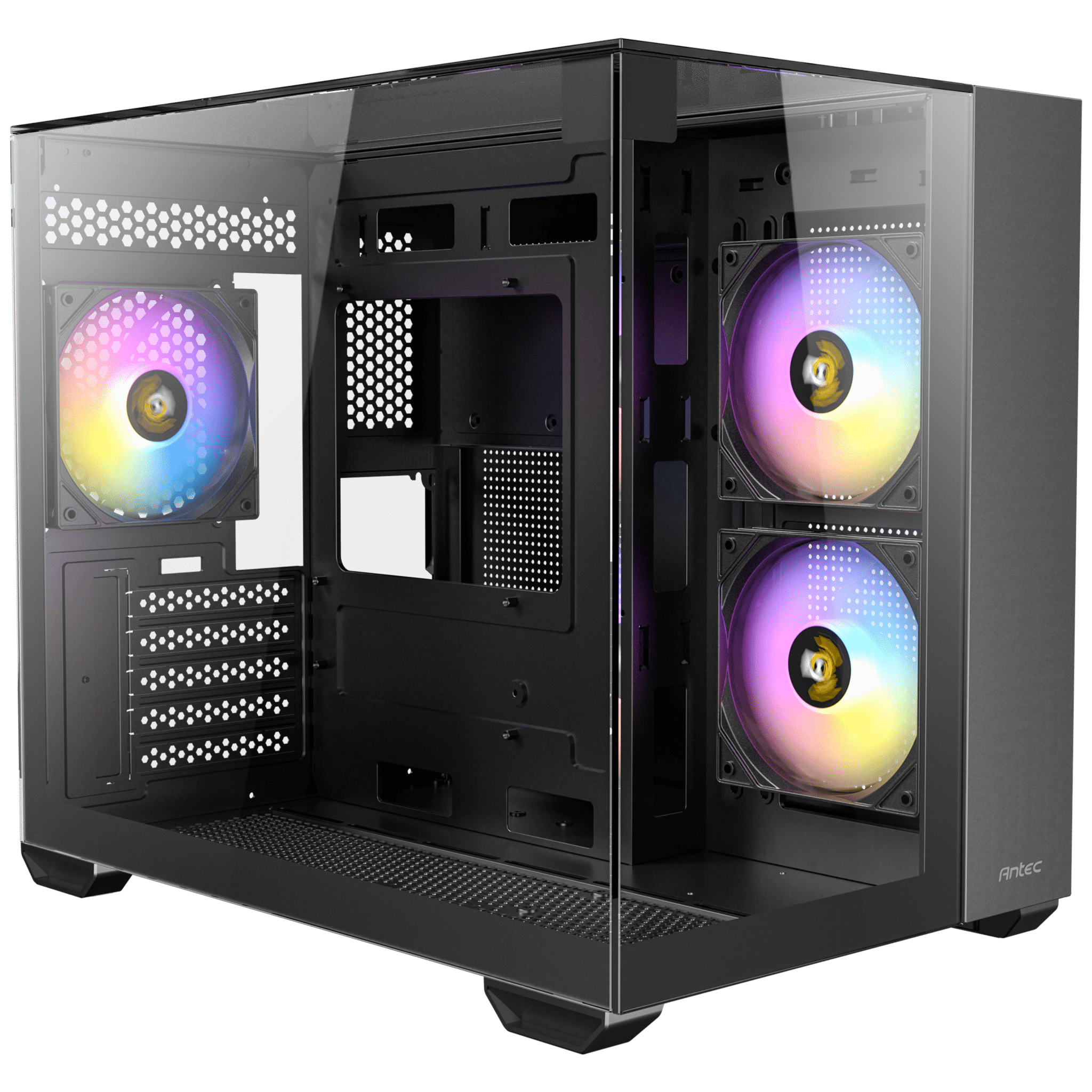 Gabinete Antec CX600M Trio ARGB negro 0-761345-10139-4 vista principal