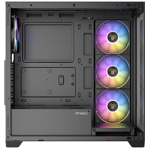 Gabinete Gamer - Antec CX300 ARGB Mid Tower - ATX / Micro - ATX / ITX - 4x Ventiladores 120mm ARGB - Cristal Templado 270° - NEGRO de Antec | first_variant_option_1 — Envío inmediato