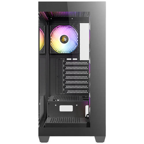 Gabinete Gamer - Antec CX300 ARGB Mid Tower - ATX / Micro - ATX / ITX - 4x Ventiladores 120mm ARGB - Cristal Templado 270° - NEGRO de Antec | first_variant_option_1 — Envío inmediato